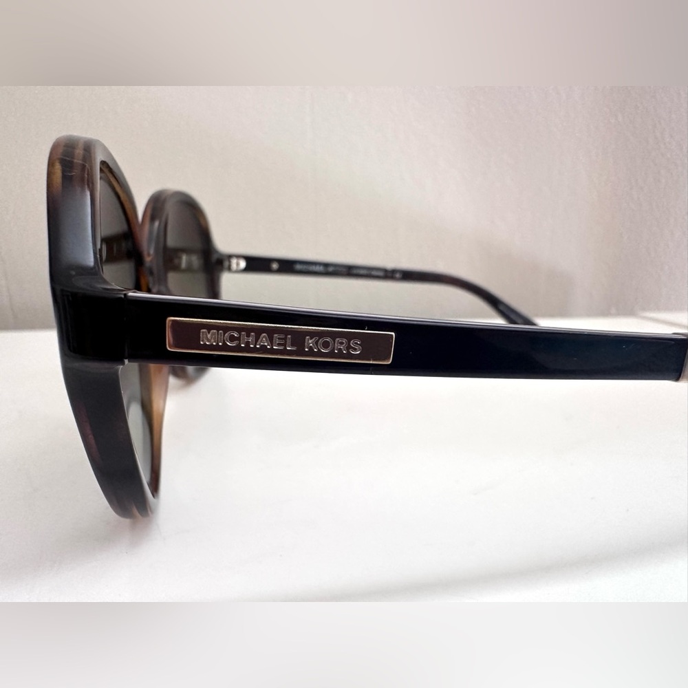 Michael Kors Tortoise Gradient Oversized Women's Sunglasses - Picture 9 of 16